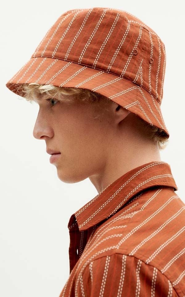 Hat Yelle Stripes Toasted Delhi