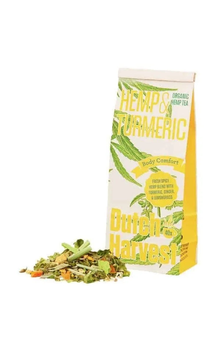 Dutch Harvest Hemp Tea - Hemp Turmeric