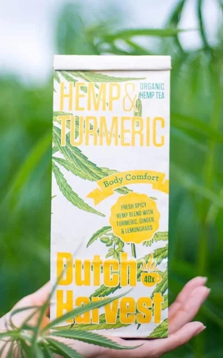 Dutch Harvest Hemp Tea - Hemp Turmeric