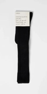 Socks Knee High With Ribs GOTS