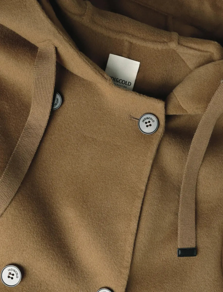indi & cold Wool Coat