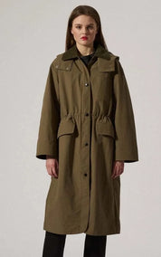 Brixtol Textiles Jacket Joan Jett Hooded