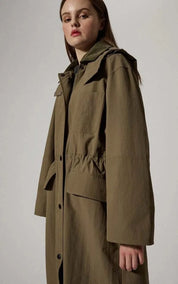 Brixtol Textiles Jacket Joan Jett Hooded