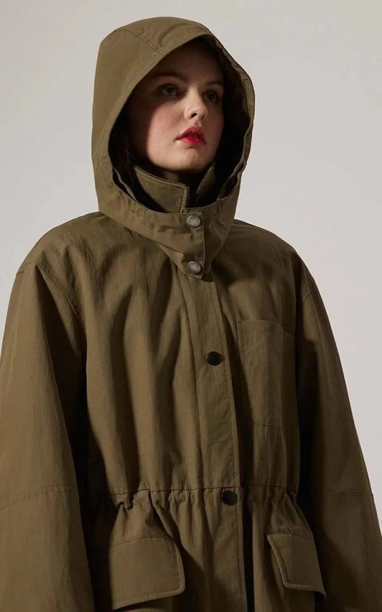 Brixtol Textiles Jacket Joan Jett Hooded