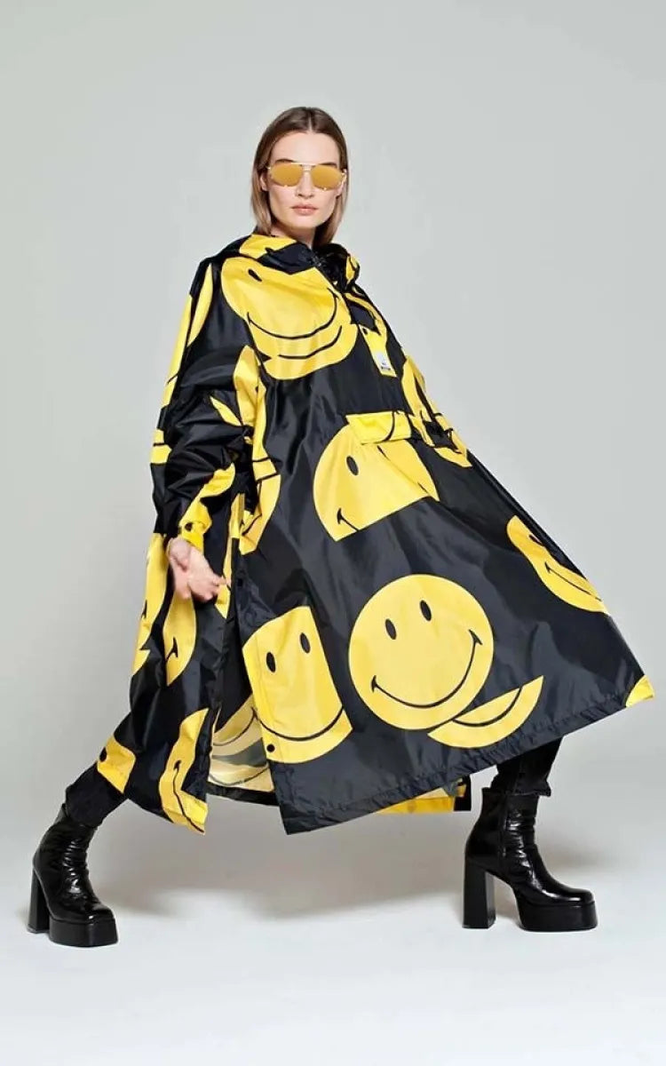 Rainkiss Poncho Classic Smiles x Smiley