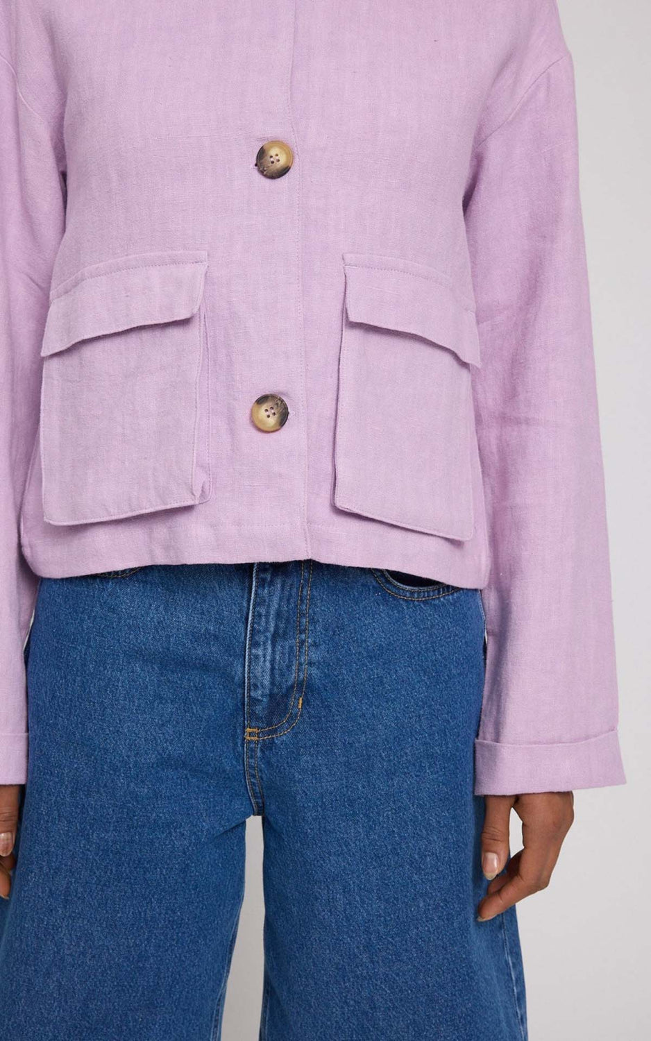 Jacket Short Linen