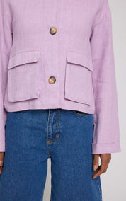 Jacket Short Linen