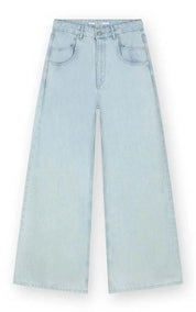 Homage Jeans Straight Back Slits