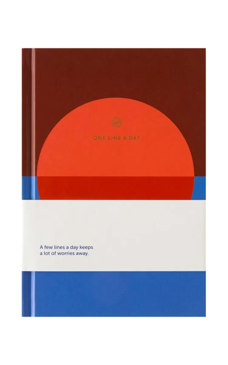 A-Journal Journal One Line A Day - Circle
