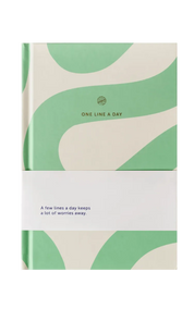 A-Journal Journal One Line A Day - Flow Mint