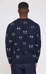 Mazine Jumper Knit Feelings Jacquard