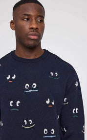 Mazine Jumper Knit Feelings Jacquard