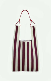 Market Bag Knitted Stripes