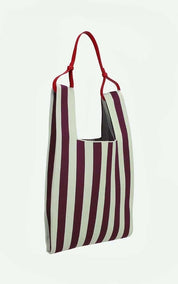 Market Bag Knitted Stripes