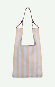 Sticky Sis Club Market Bag Knitted Stripes