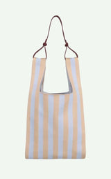 Market Bag Knitted Stripes