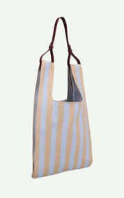 Sticky Sis Club Market Bag Knitted Stripes