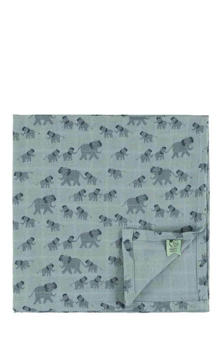 Trixie Muslin Cloth 3-pack Enchanting Elephant