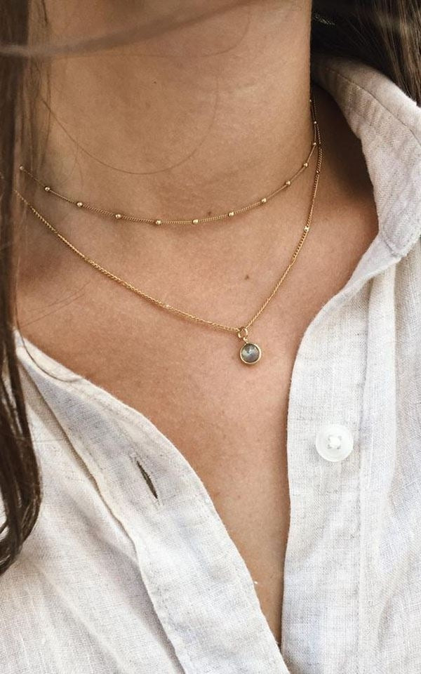 Necklace Beaded Chain