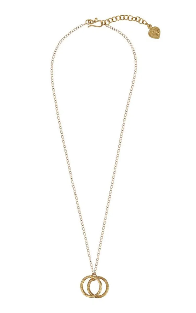 People Tree Necklace Beaten Ring
