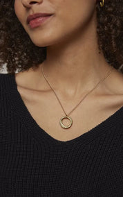 People Tree Necklace Beaten Ring