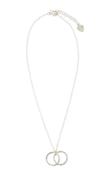 Necklace Beaten Ring