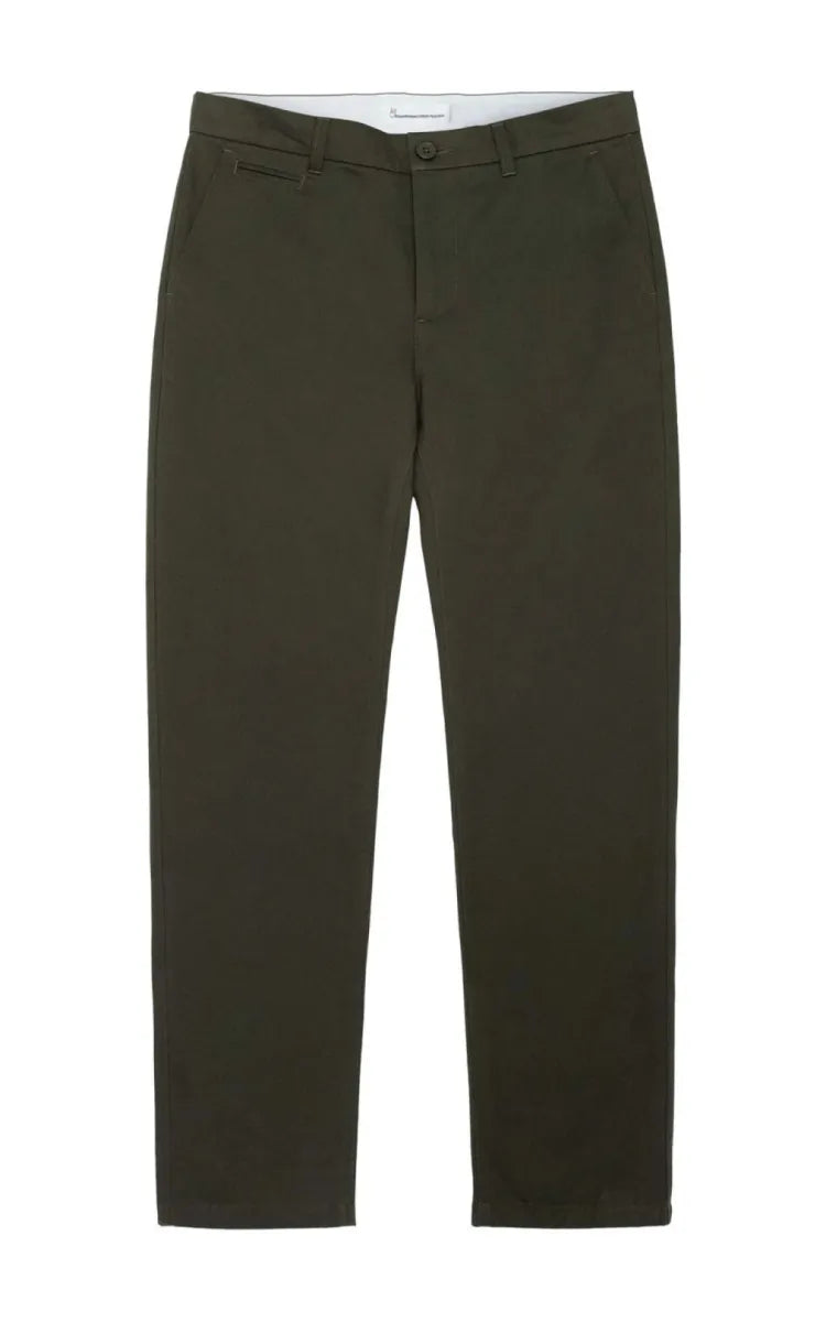 KnowledgeCotton Apparel Pants Chino Chuck Regular Twill