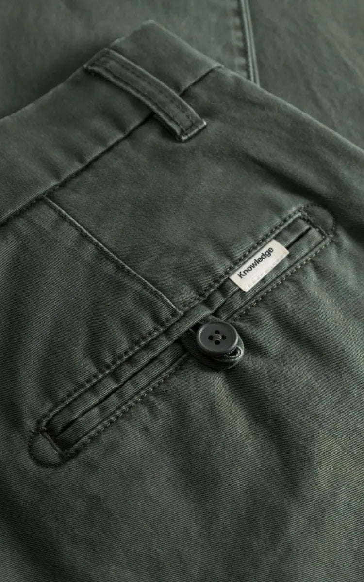 KnowledgeCotton Apparel Pants Chino Chuck Regular Twill