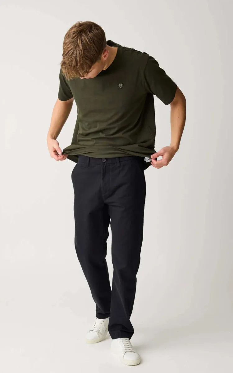 KnowledgeCotton Apparel Pants Chino Chuck Regular Twill