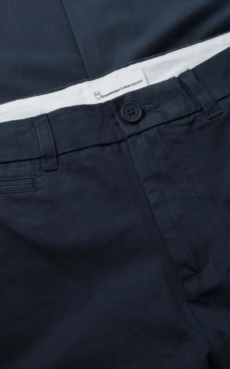 KnowledgeCotton Apparel Pants Chino Chuck Regular Twill