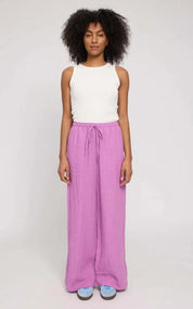 Mazine Pants Drawstring Linen