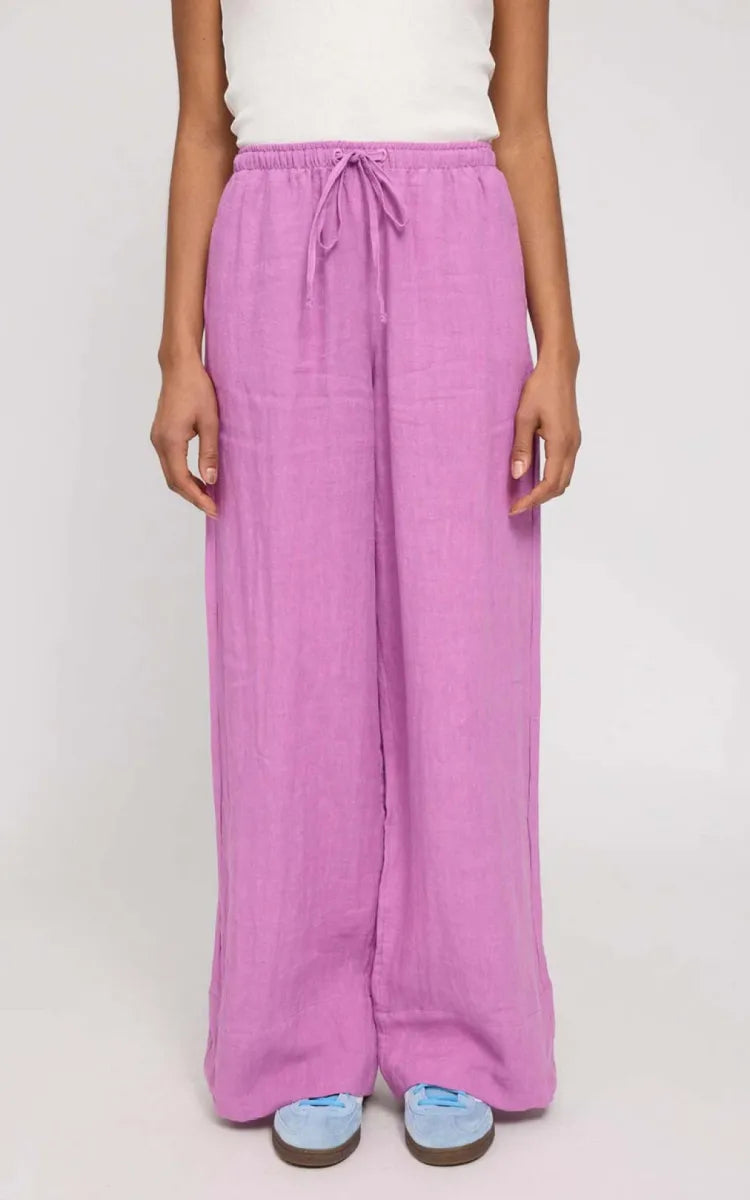 Mazine Pants Drawstring Linen