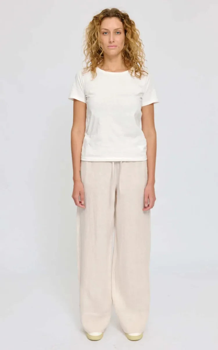 Mazine Pants Drawstring Linen