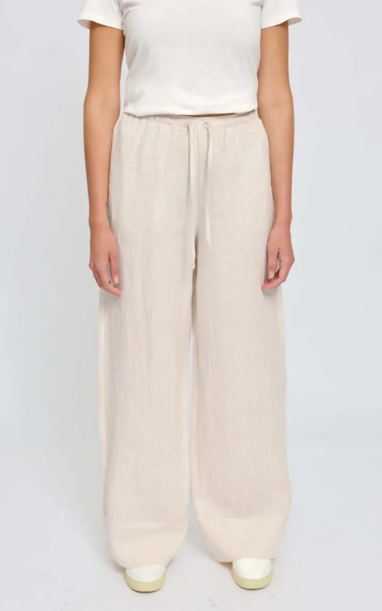 Mazine Pants Drawstring Linen