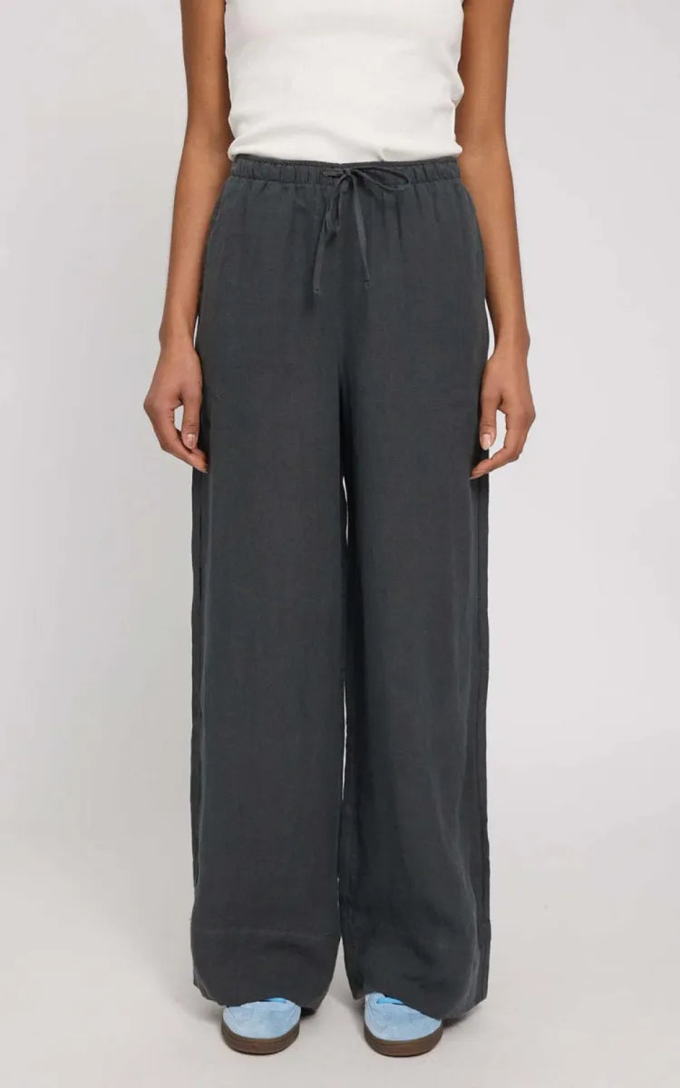 Mazine Pants Drawstring Linen