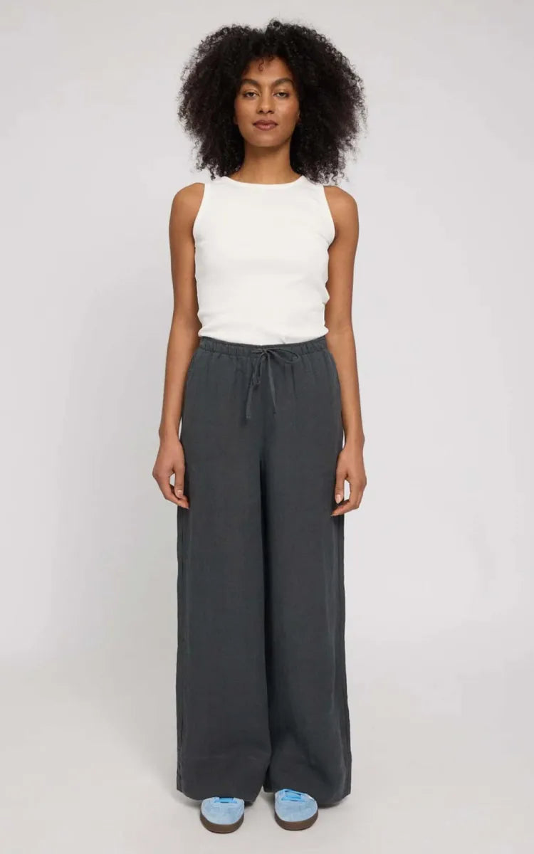 Mazine Pants Drawstring Linen