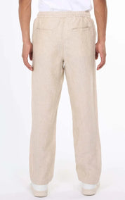 KnowledgeCotton Apparel Pants Fig Loose Linen
