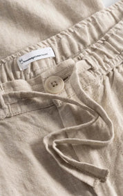 KnowledgeCotton Apparel Pants Fig Loose Linen