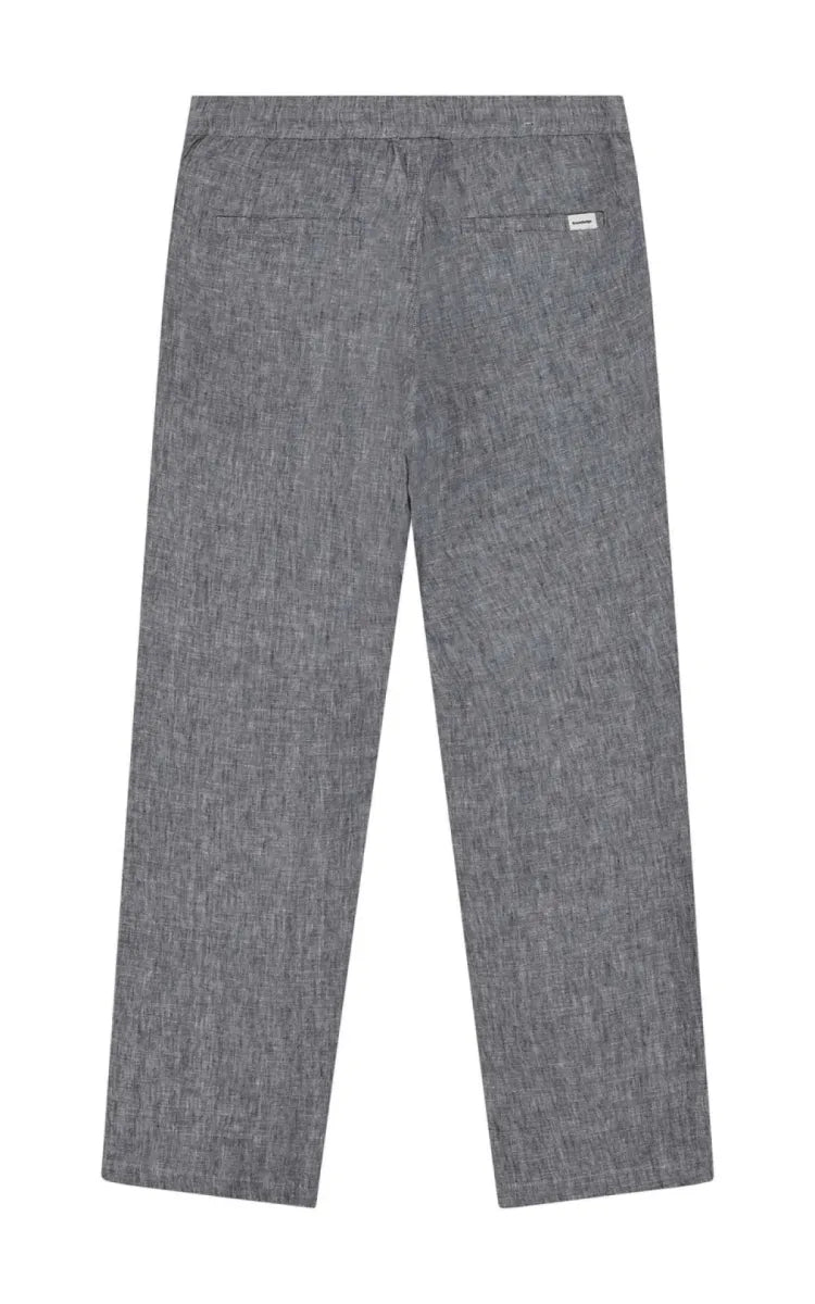 KnowledgeCotton Apparel Pants Fig Loose Linen