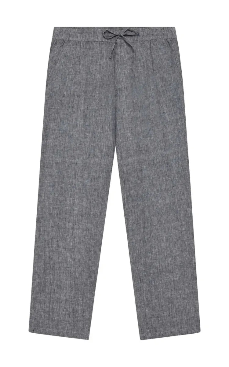 KnowledgeCotton Apparel Pants Fig Loose Linen