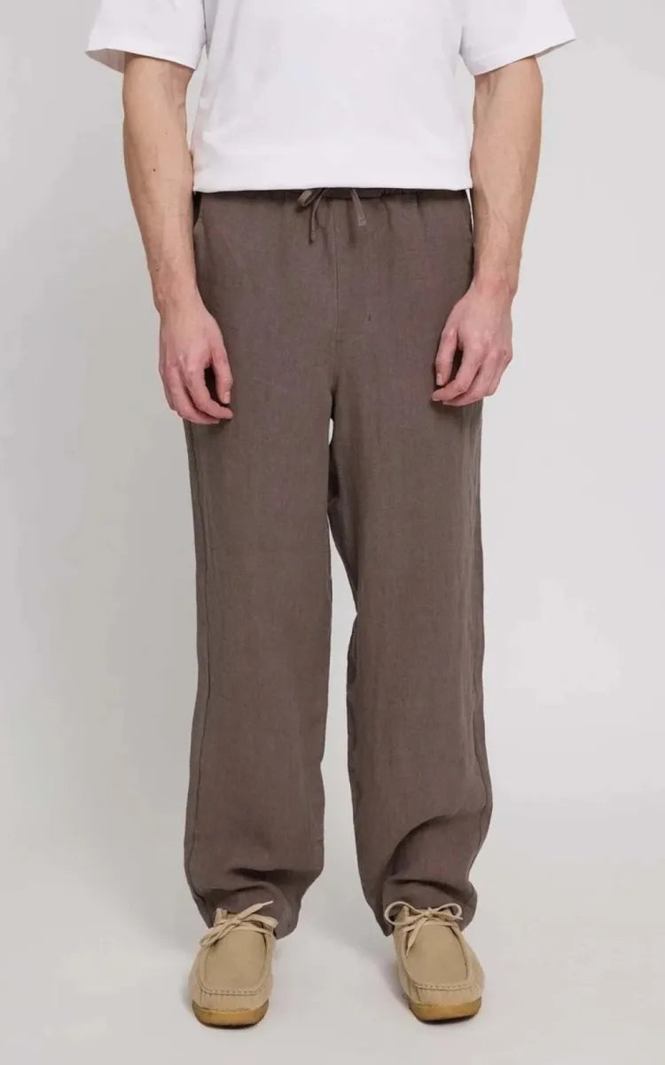 Mazine Pants Linen Pull-On