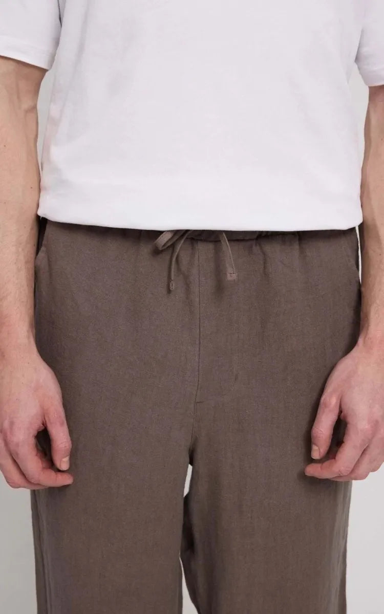 Mazine Pants Linen Pull-On