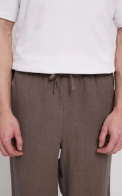 Mazine Pants Linen Pull-On