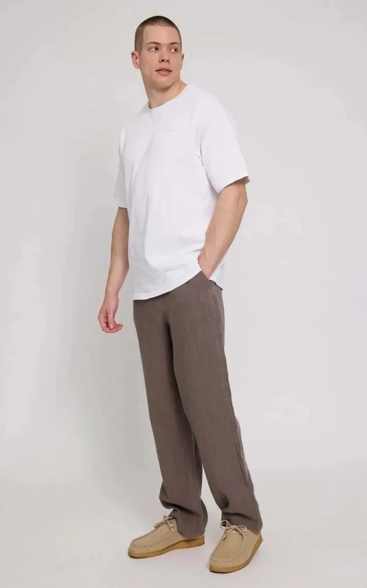 Mazine Pants Linen Pull-On