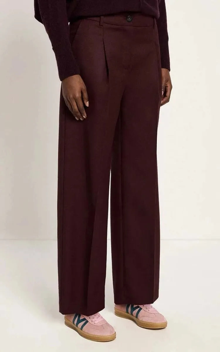 Lanius Pants Pleated GOTS