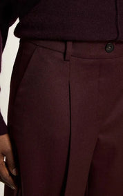 Lanius Pants Pleated GOTS