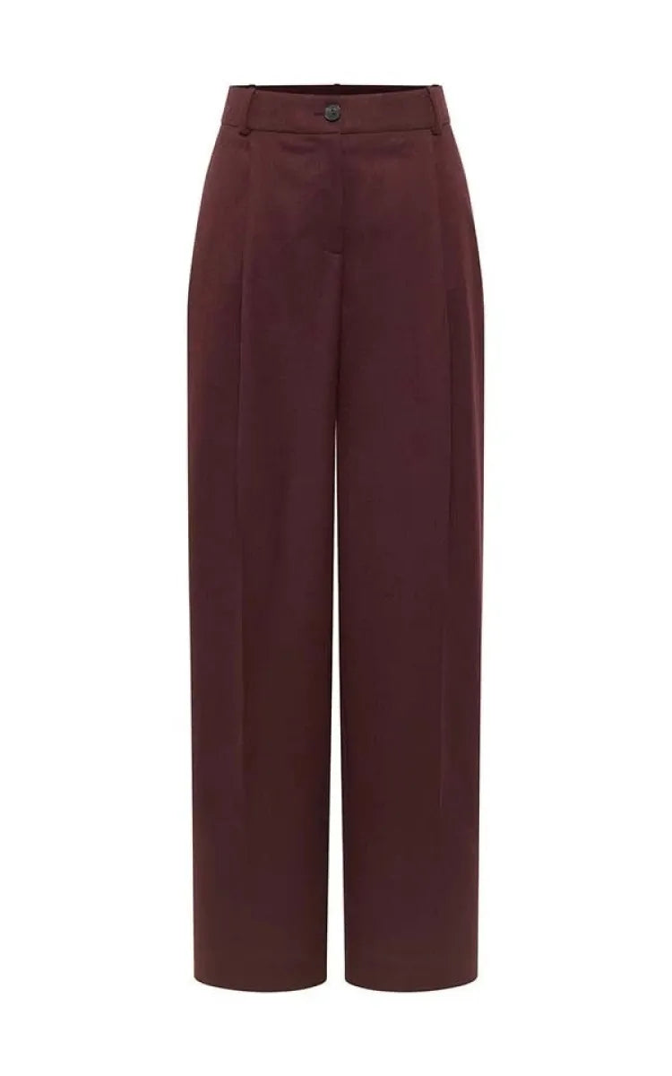 Lanius Pants Pleated GOTS