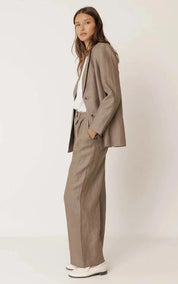 indi & cold Pants Pleated Linen
