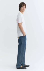 Thinking MU Pants Railway Stripes
