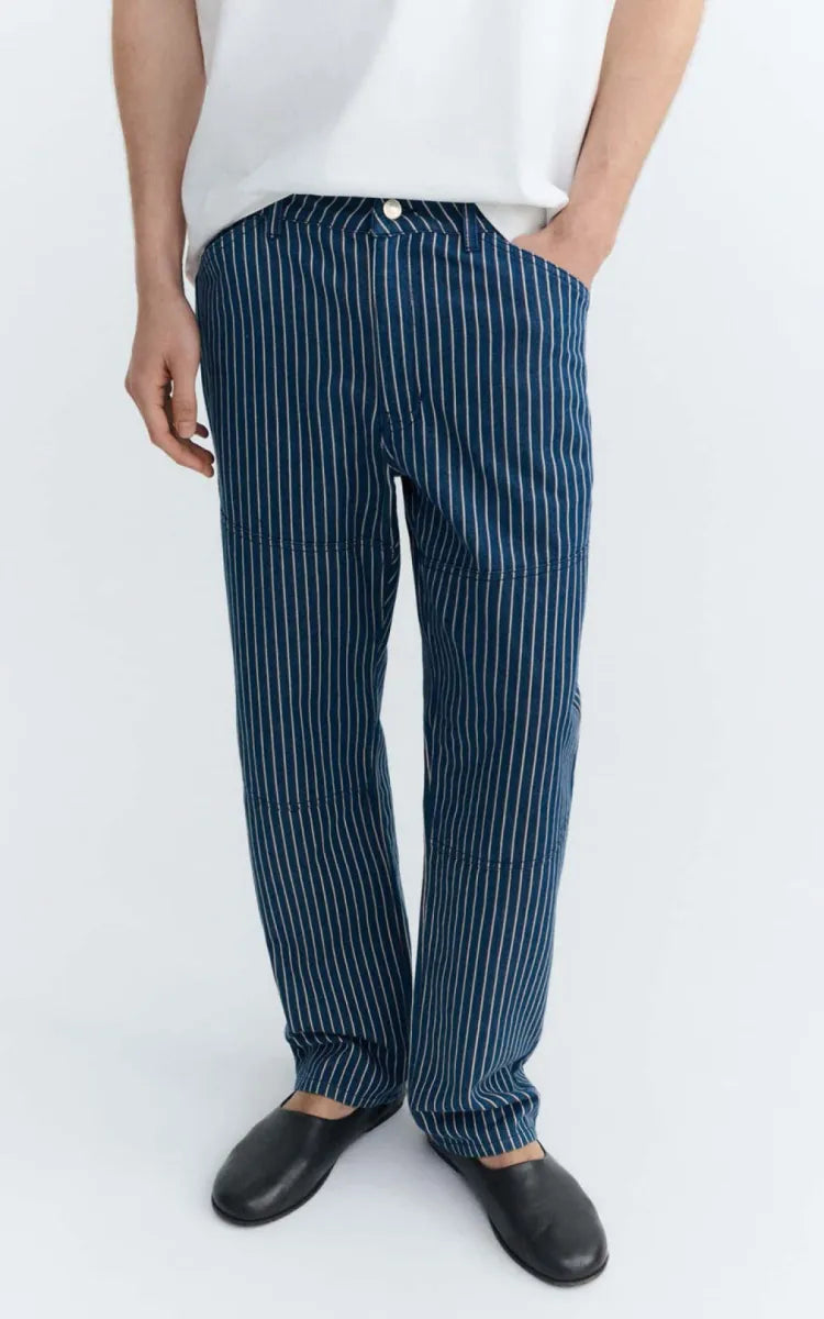 Thinking MU Pants Railway Stripes